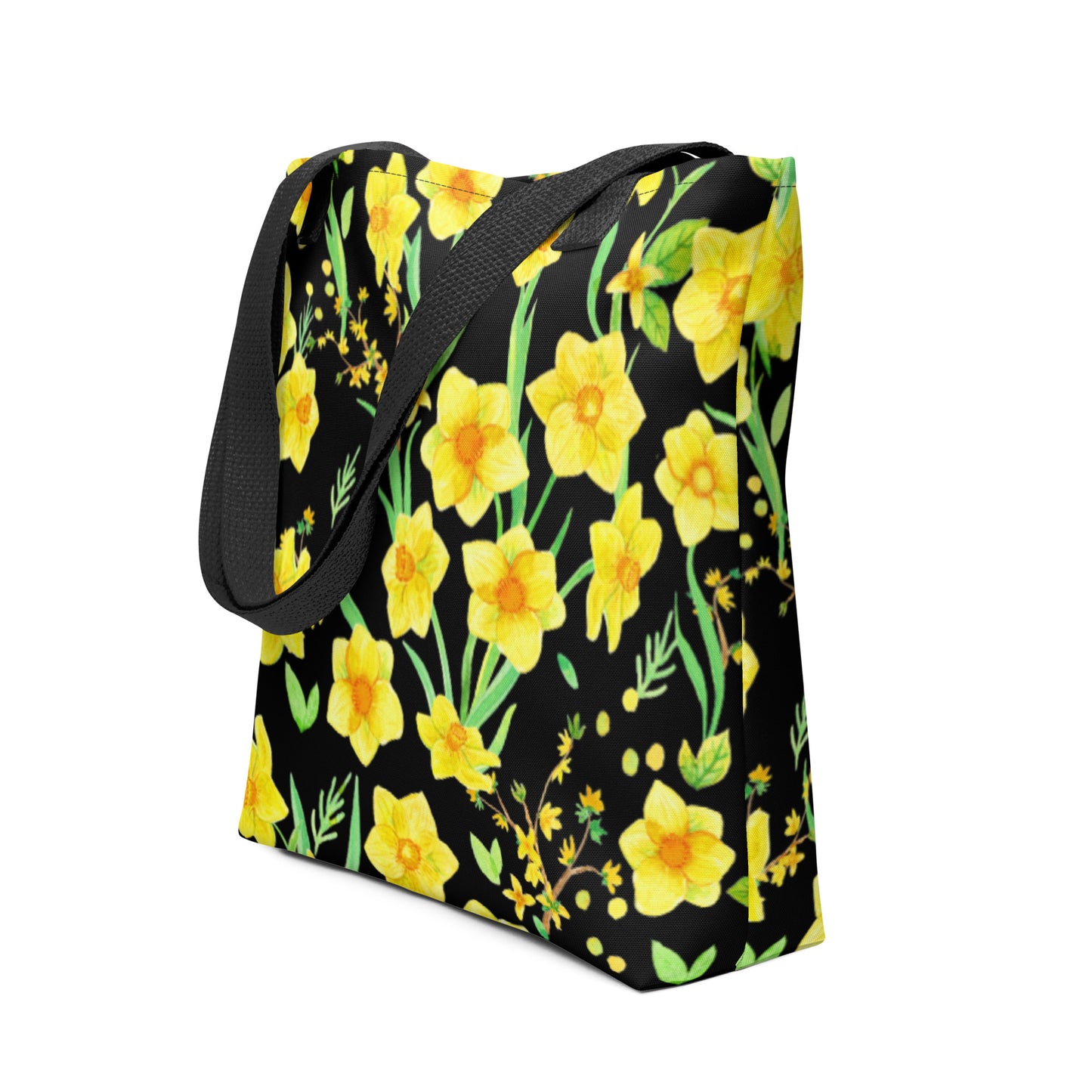 Daffodils at Night Tote bag