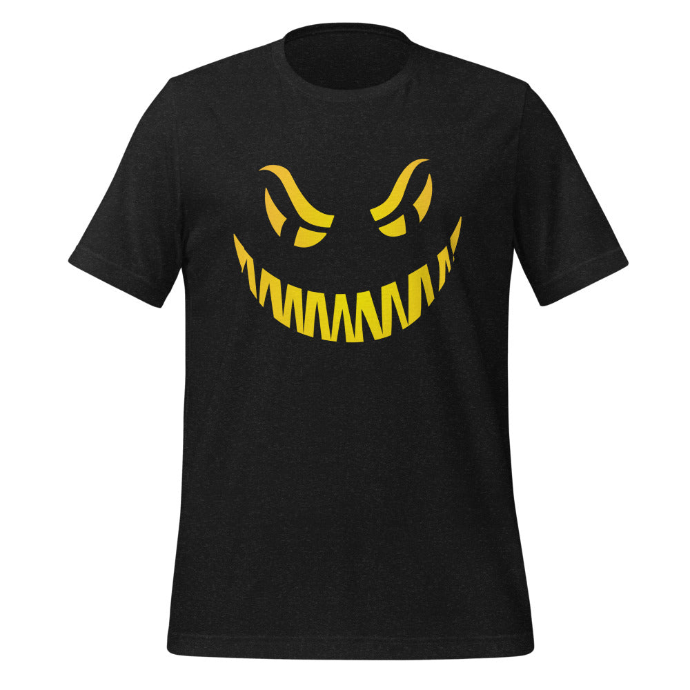 Spooky Pumpkin Face Unisex t-shirt - Adult Size