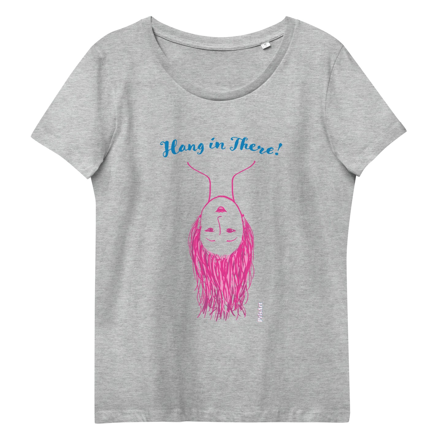 Hang in There! Women's fitted eco tee