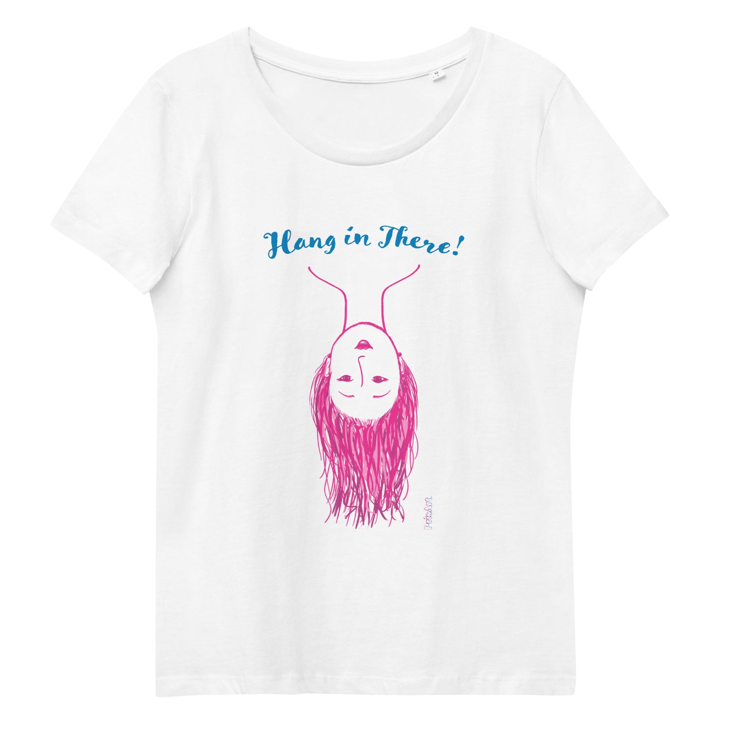 Hang in There! Women's fitted eco tee