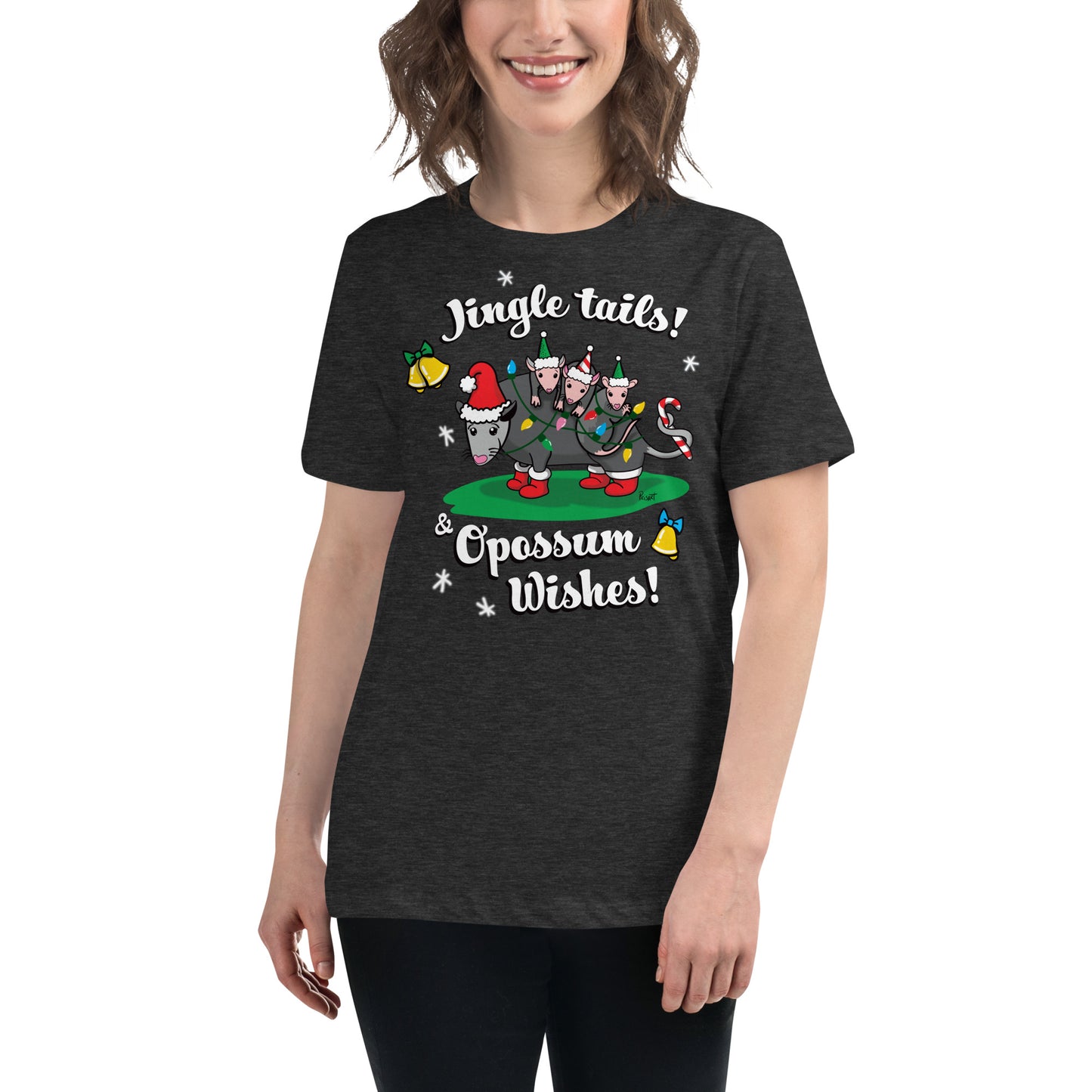 Jingle Possum - Women's Relaxed T-Shirt
