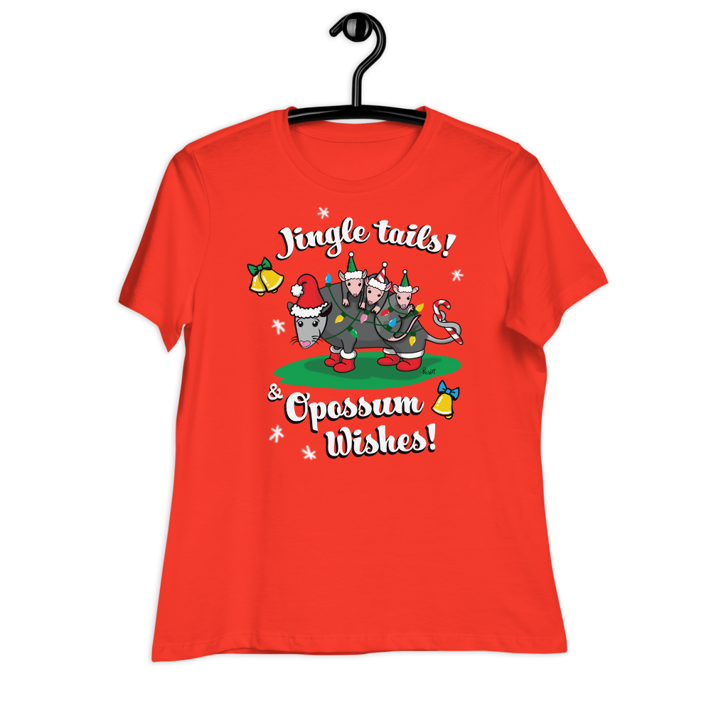 Jingle Possum - Women's Relaxed T-Shirt
