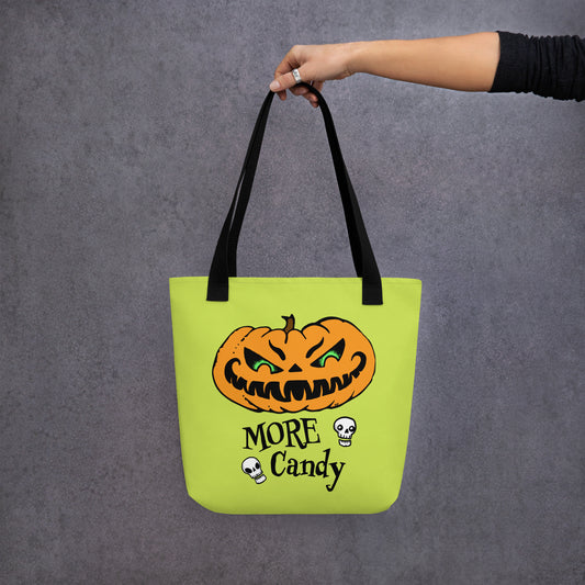 More Candy! Halloween Trick-or-Treat Tote bag