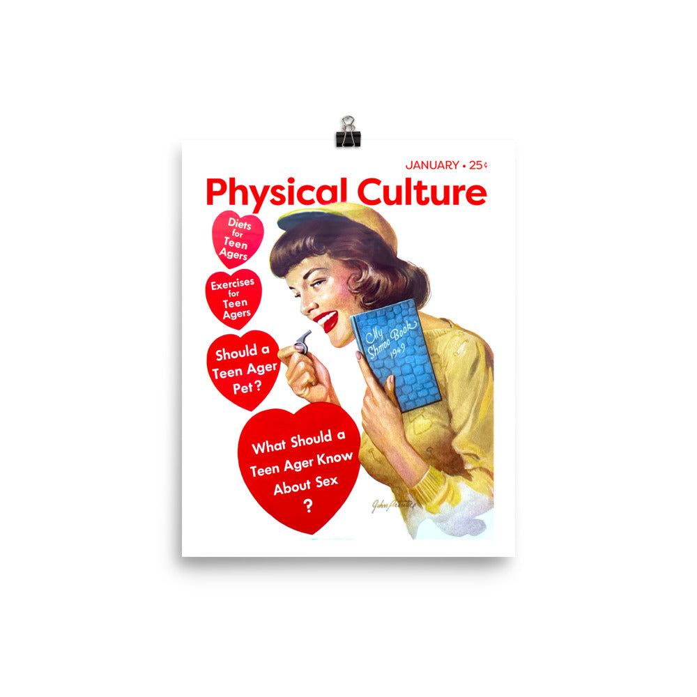 Physical Culture Magazine Cover - Poster