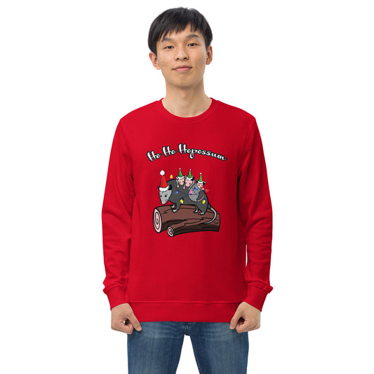 Ho Ho Hopossum - Unisex organic sweatshirt